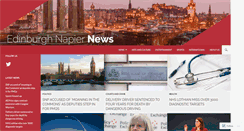 Desktop Screenshot of edinburghnapiernews.com